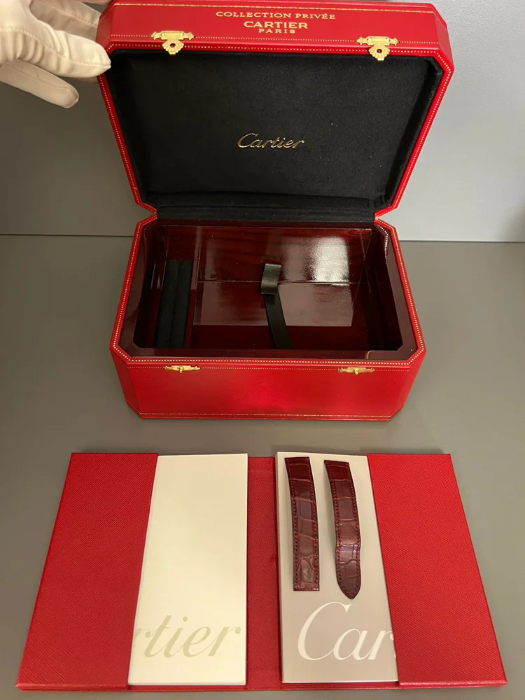 Cartier Tank Louis Cartier Platinum Ref 1601